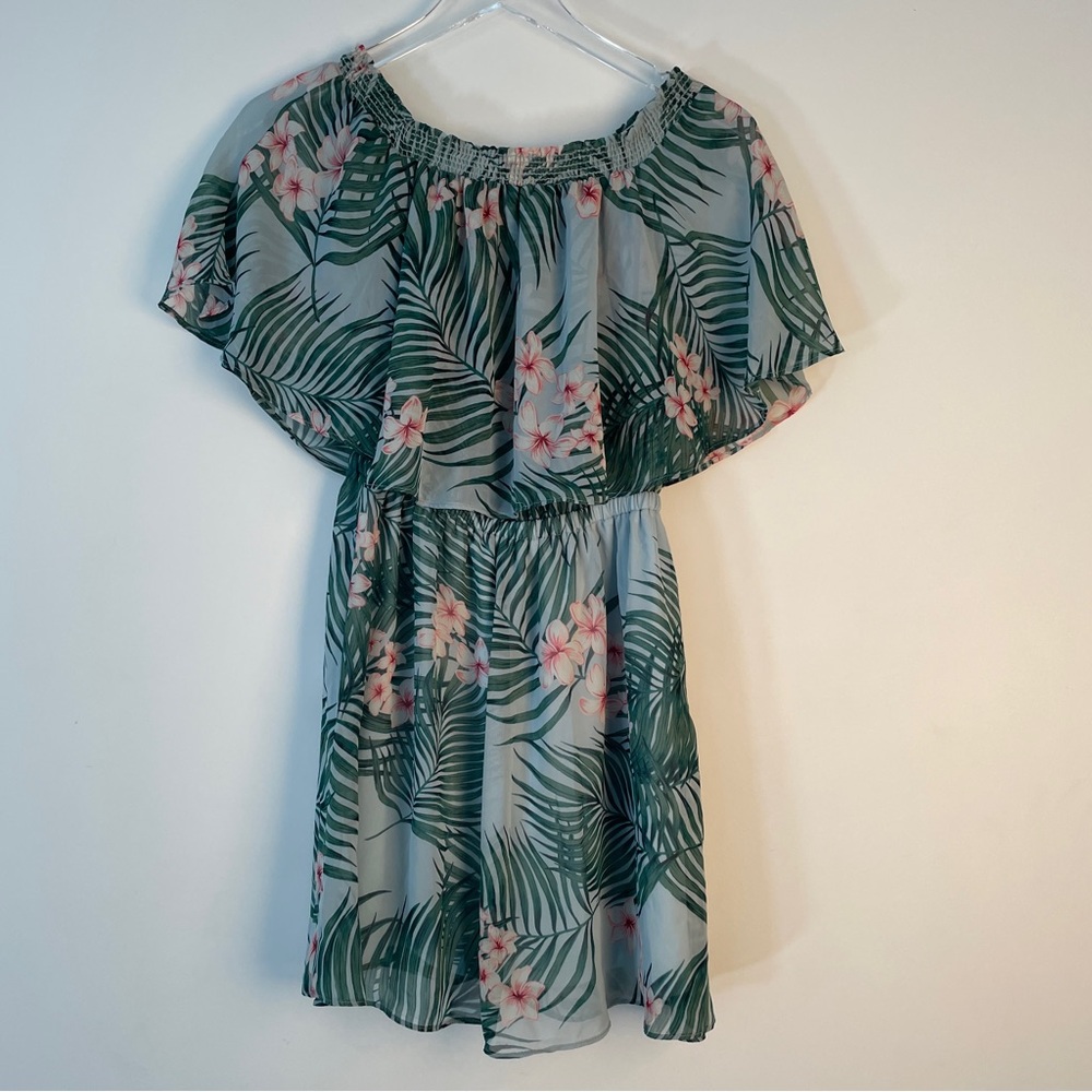 Show Me Your Mumu Casita Mini Dress Hanalei Dream Floral Pink Green Flowy Medium